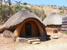 Basotho Tribal Village in Clarens South Africa