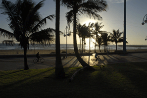 Sunrise on the Durban Beachfront