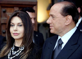 Silvio Berlusconi and Wife Veronica