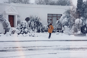 winter in Sutherland in the Karoo